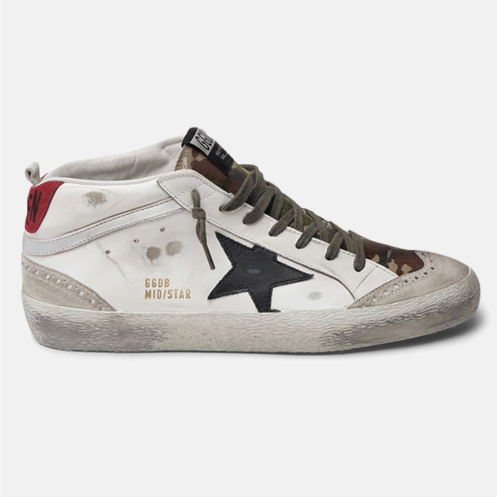 mens golden goose high tops size 10!